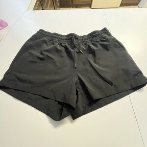 90 Degree By Reflex Black Athletic Shorts